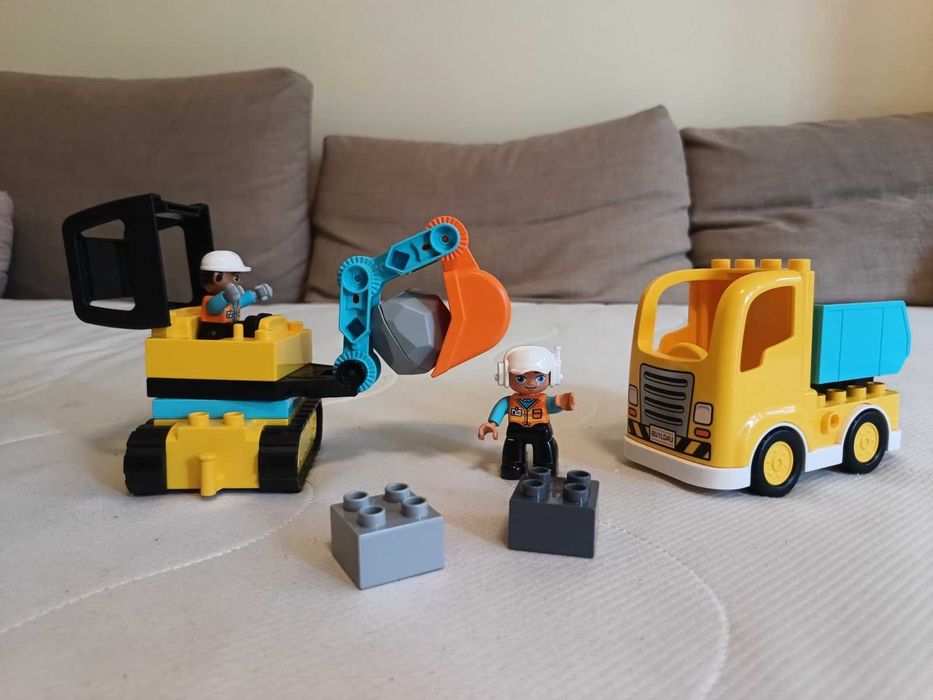 Lego Duplo Камион и екскаватор 10931 Truck and Tracked Excavator
