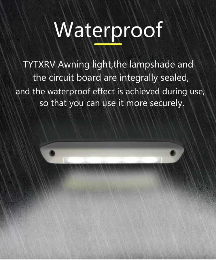 Lampa led 12/24V, terasa rulota casa