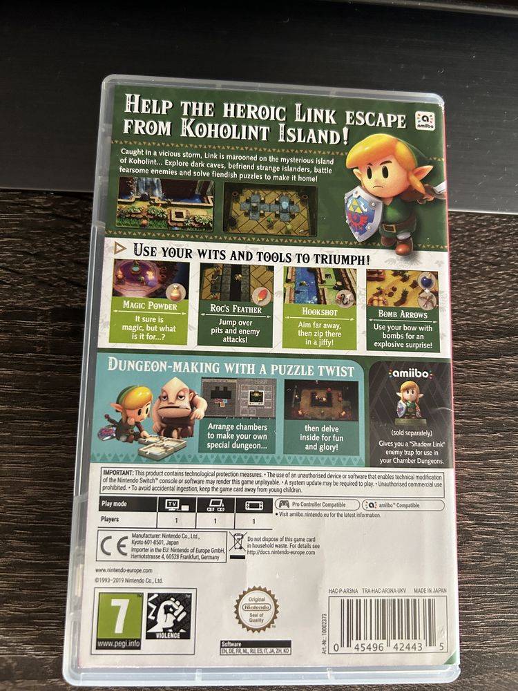 Zelda Link’s Awakening Nintendo Switch