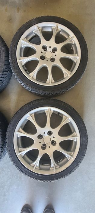 Set 4 roti de 17 jante aliaj si anvelope