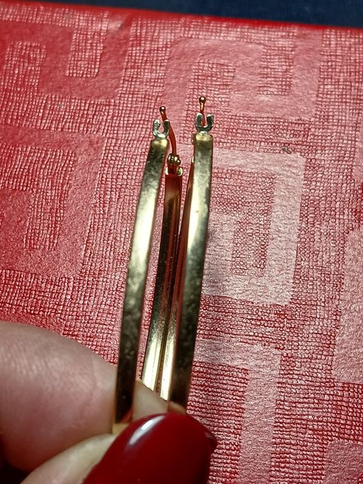 Cercei aur 8k marcaj 333