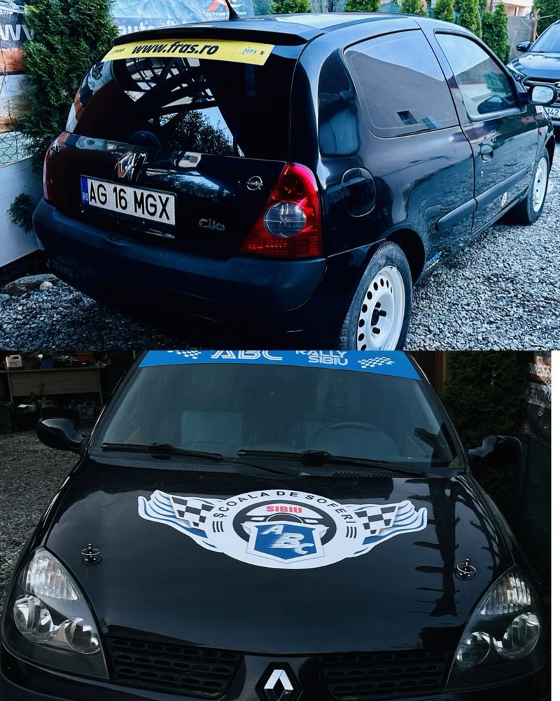 Renault Clio 2 rallycross/slalom paralel