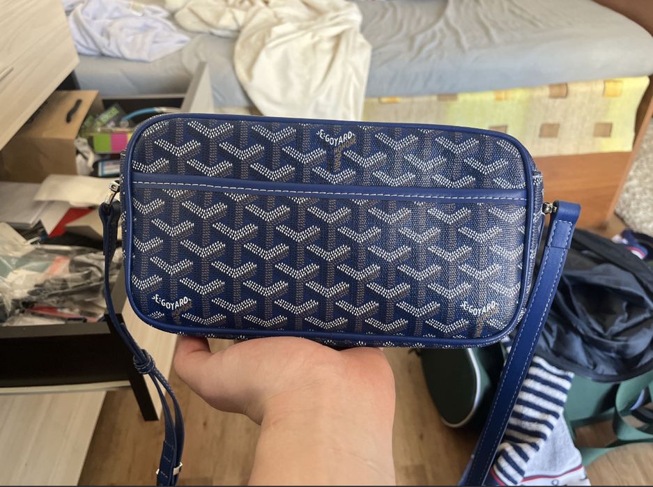 Goyard Mens Bag dark blue