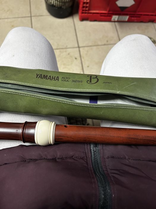Recorder Yamaha YRA-312B Alto - Stare perfectă, original Japonia