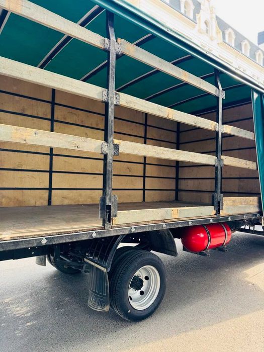 Газель 5м, борт 5.25 х 2.10 х 2.40 (усти ва ени очилади) 14.500$