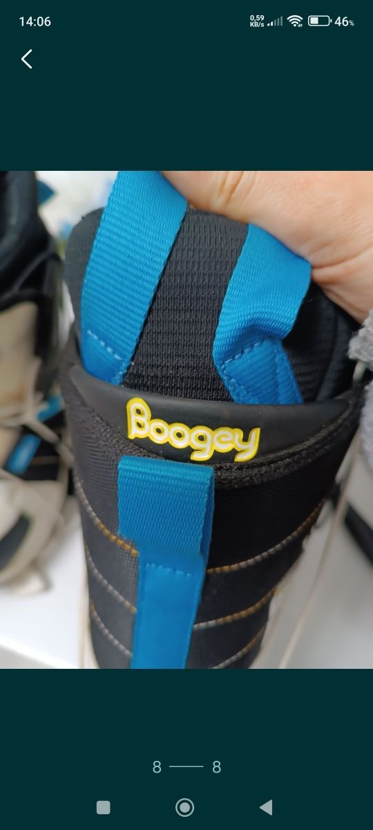 Vând boots placa snowboard copii