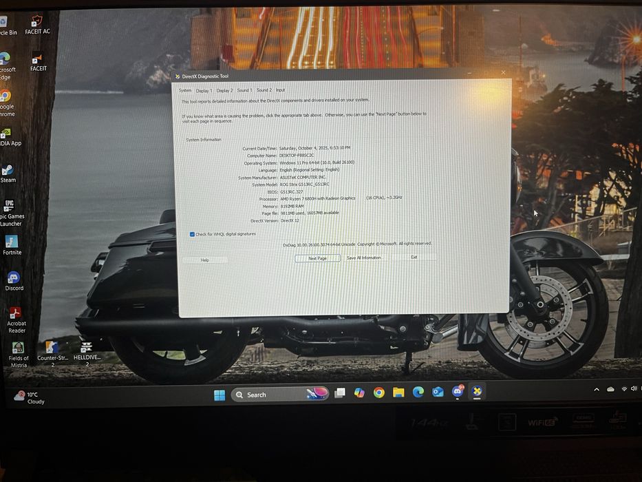 Laptop Asus ROG G513C
