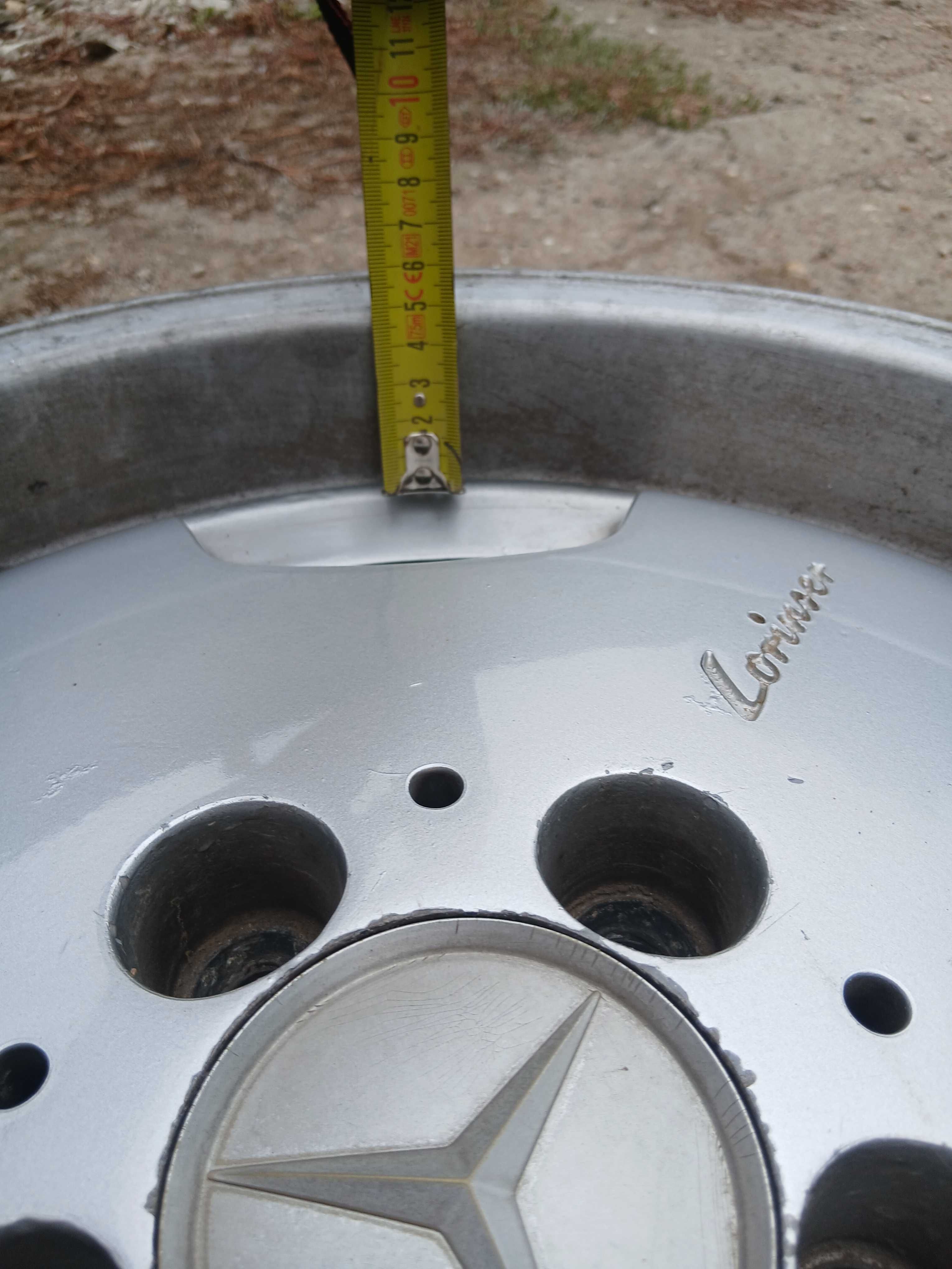Джанти Monoblock Lorinser за Мерцедес 17"