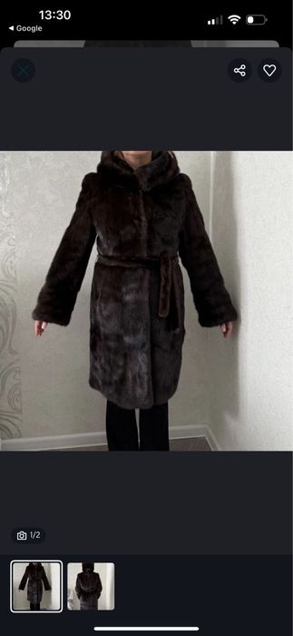 Женская Норковая Шуба