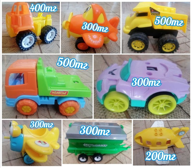 Продаю машинки от 200тг