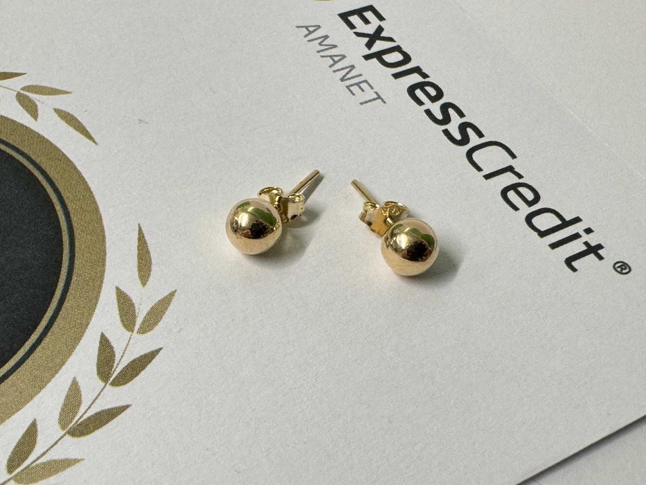 Cercei aur 14K 1.08g (B.59841.2 Tatarasi) Garantie 2 ani