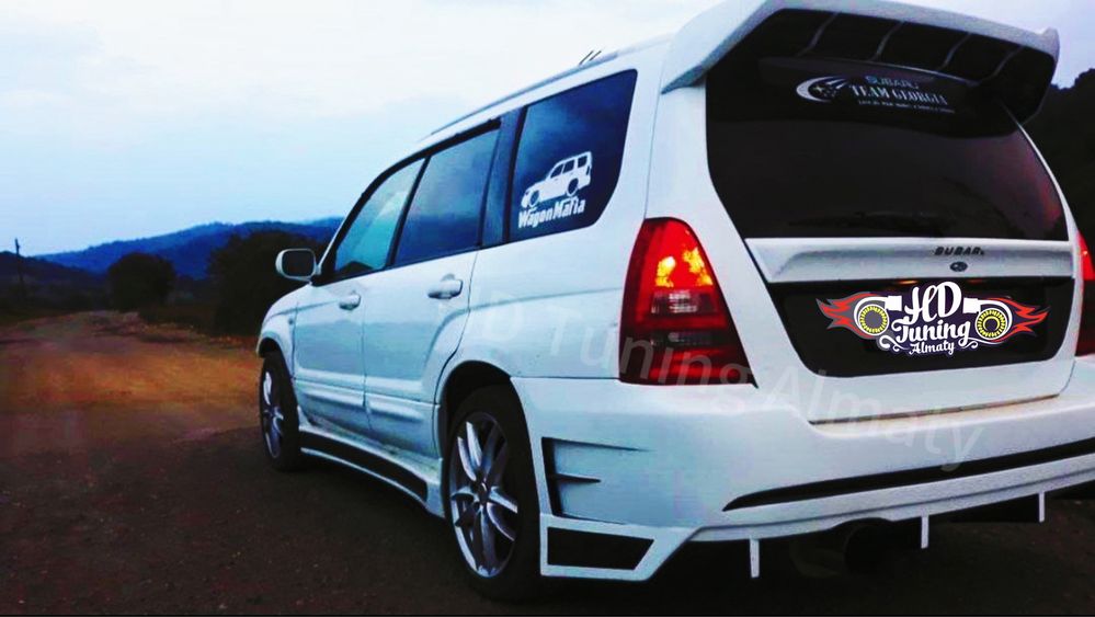 Бампер задний Custom HDTuning Subaru Forester SG