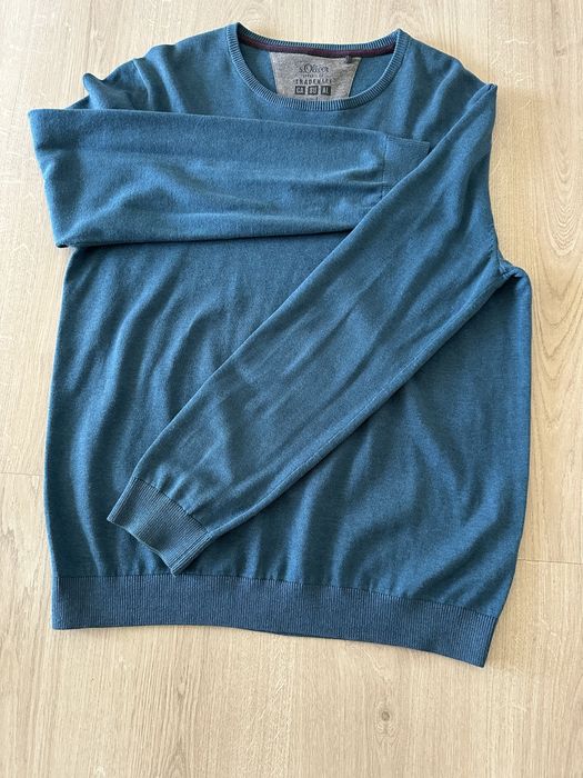 Pulover bărbați turcoaz