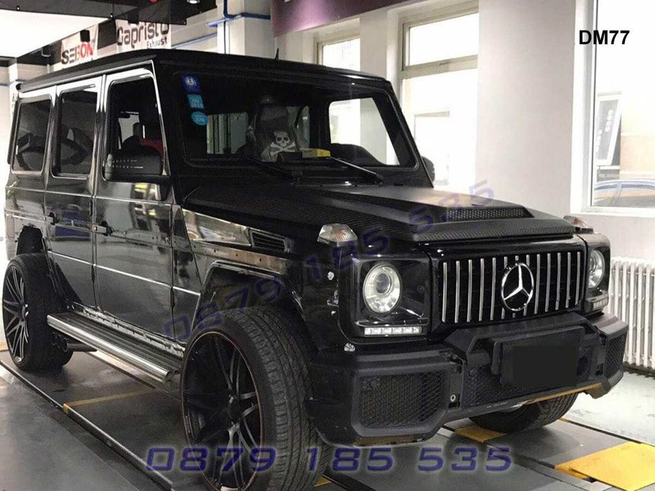 Предна решетка GT Mercedes G Class W463 ге класа мерцедес тунинг