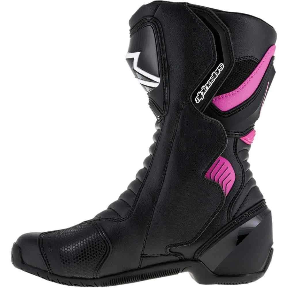 Дамски мото ботуши мотор  ALPINESTARS STELLA SMX-6 V2 BLACK/FUSHIA