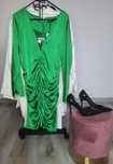 Rochie Zara verde smarald Marime S /M  ocazie