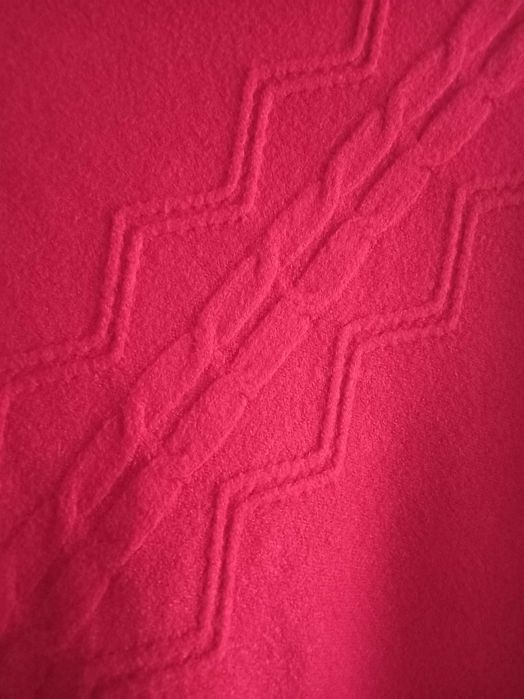 Poncho rosu, Miss Aless, mărimea 36- 38