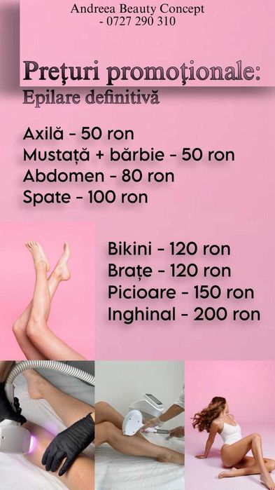 Servicii cosmetică si masaj