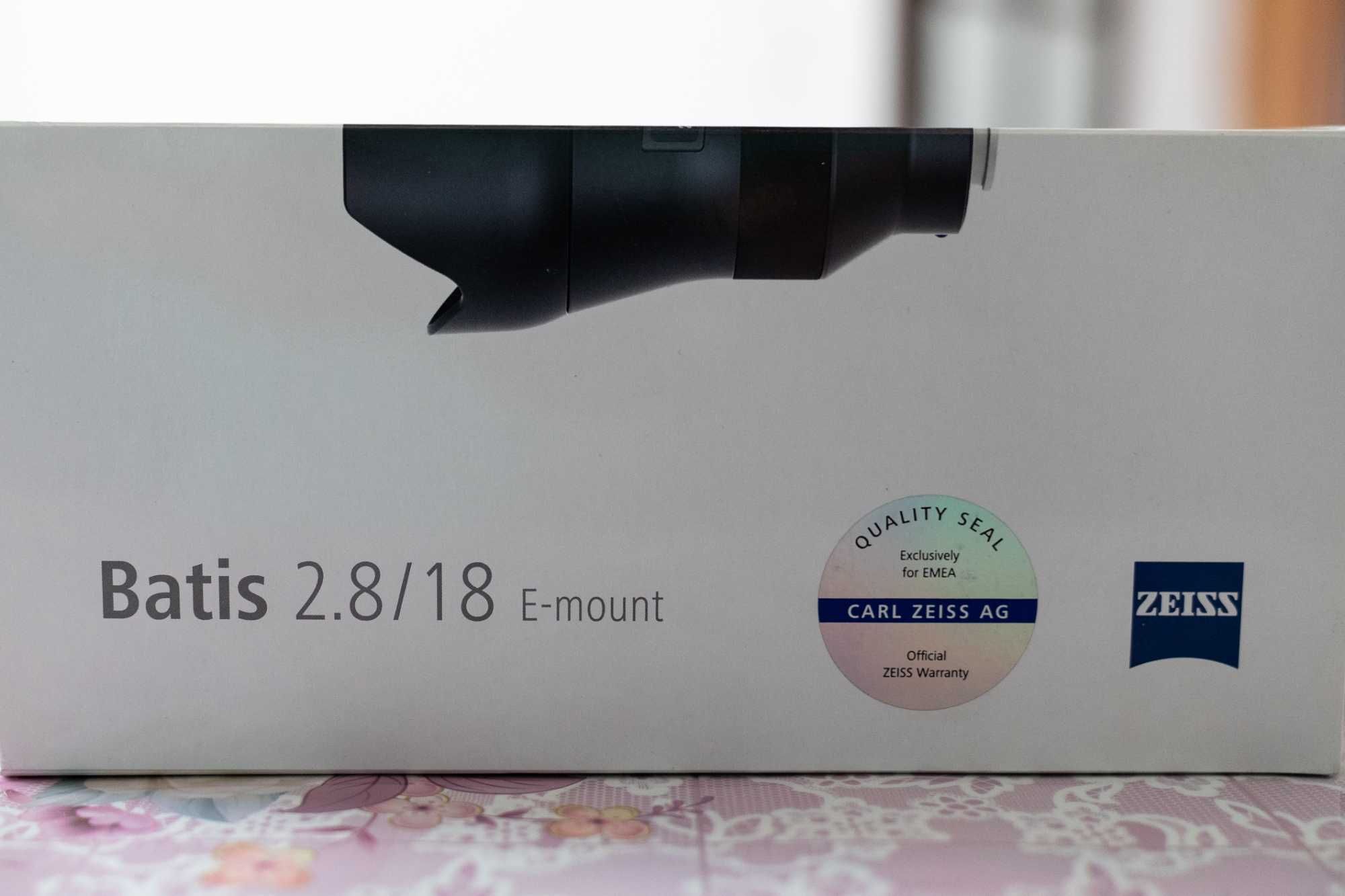 Zeiss Batis 18 mm Obiectiv Foto Mirrorless F2.8 AF pentru Sony FE