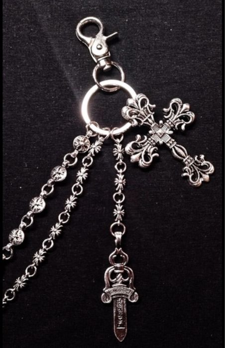 Chrome Hearts wallet chain