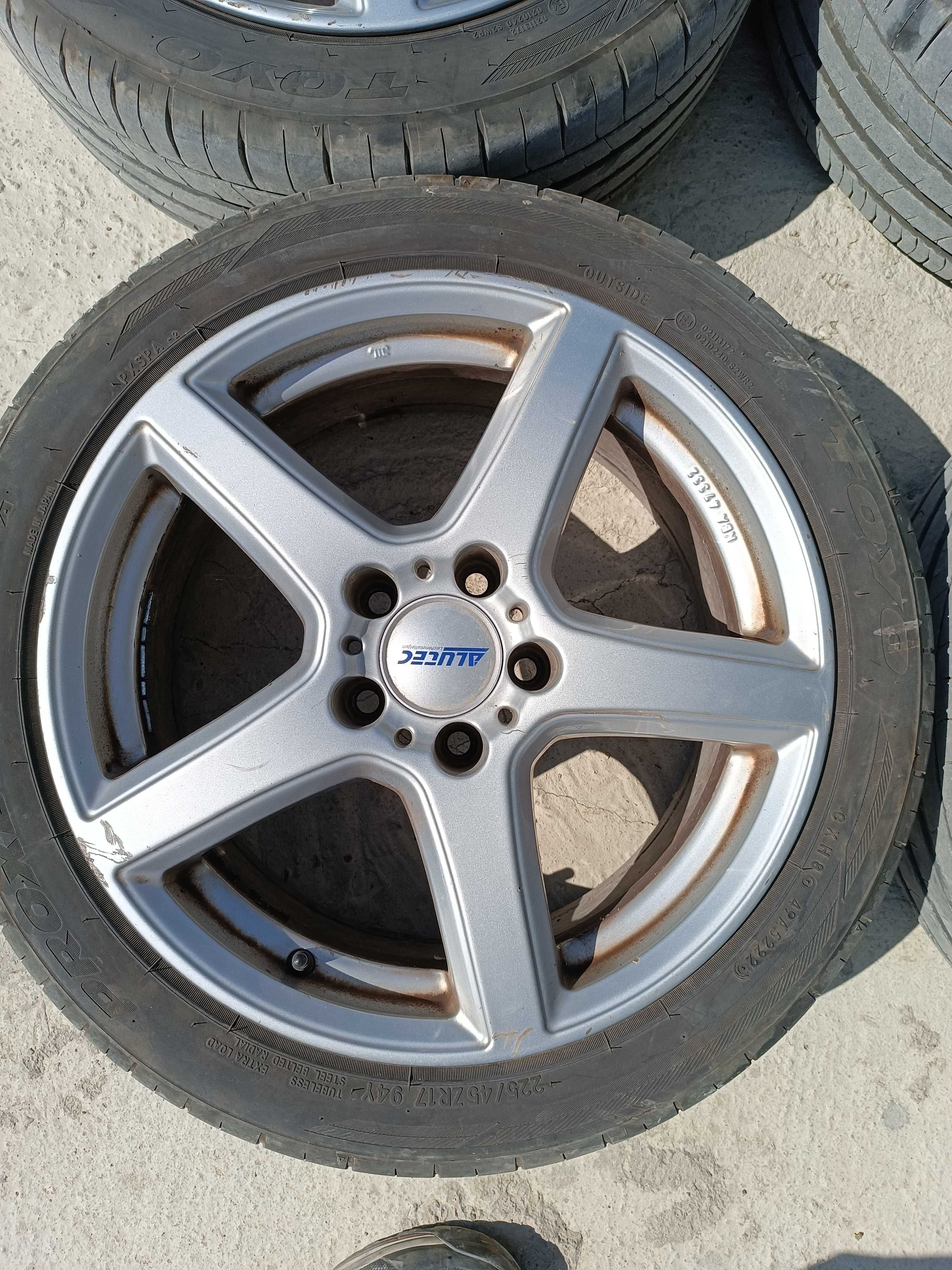 Джанти 17 цола 5х112 ЕТ37  за Мерцедес, Сеат, Ауди, VW. Шкода