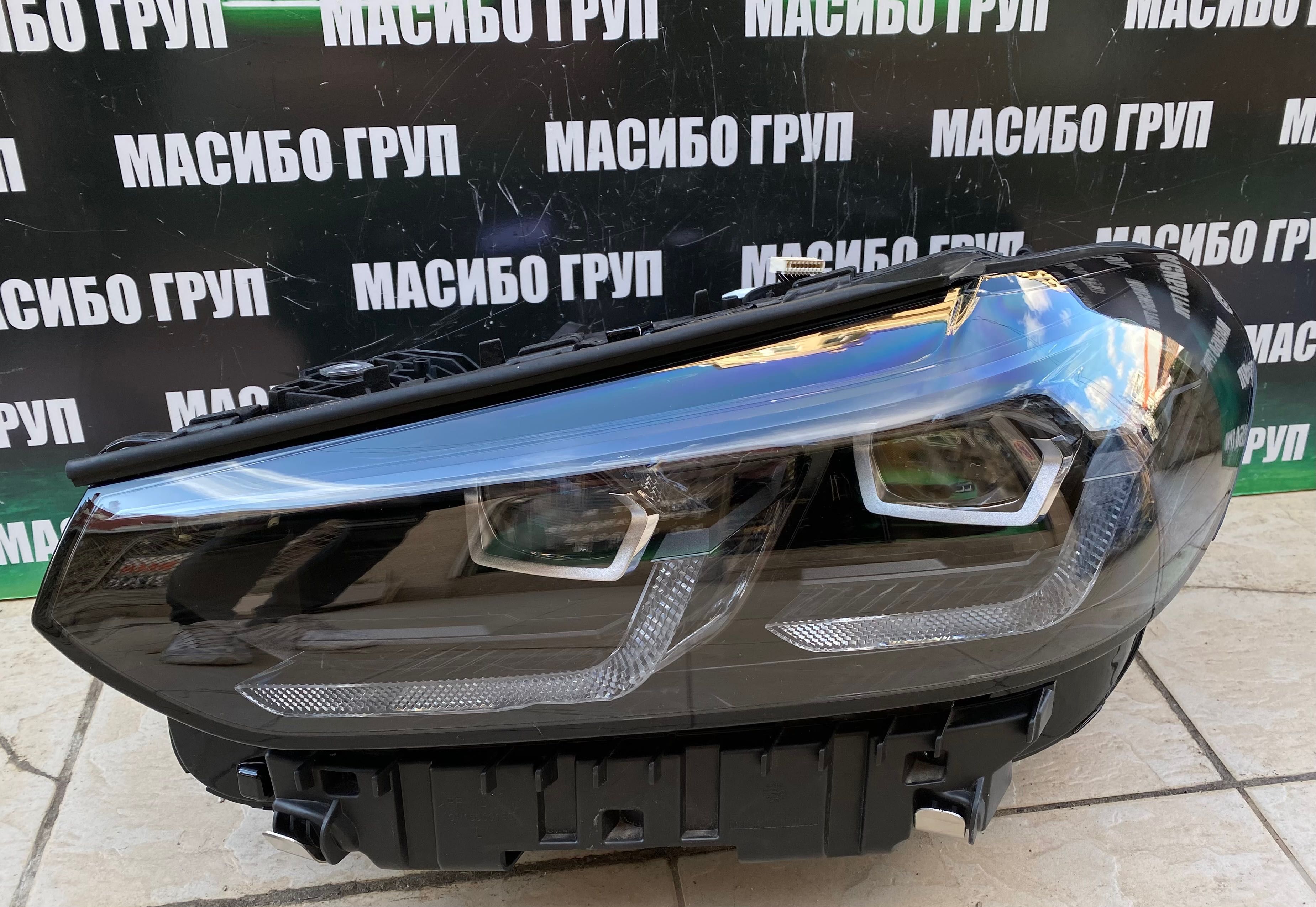 Фар far ляв фарове Black LED за Бмв Х3 Г01 фейс Bmw X3 G01 X4 G02 LCI