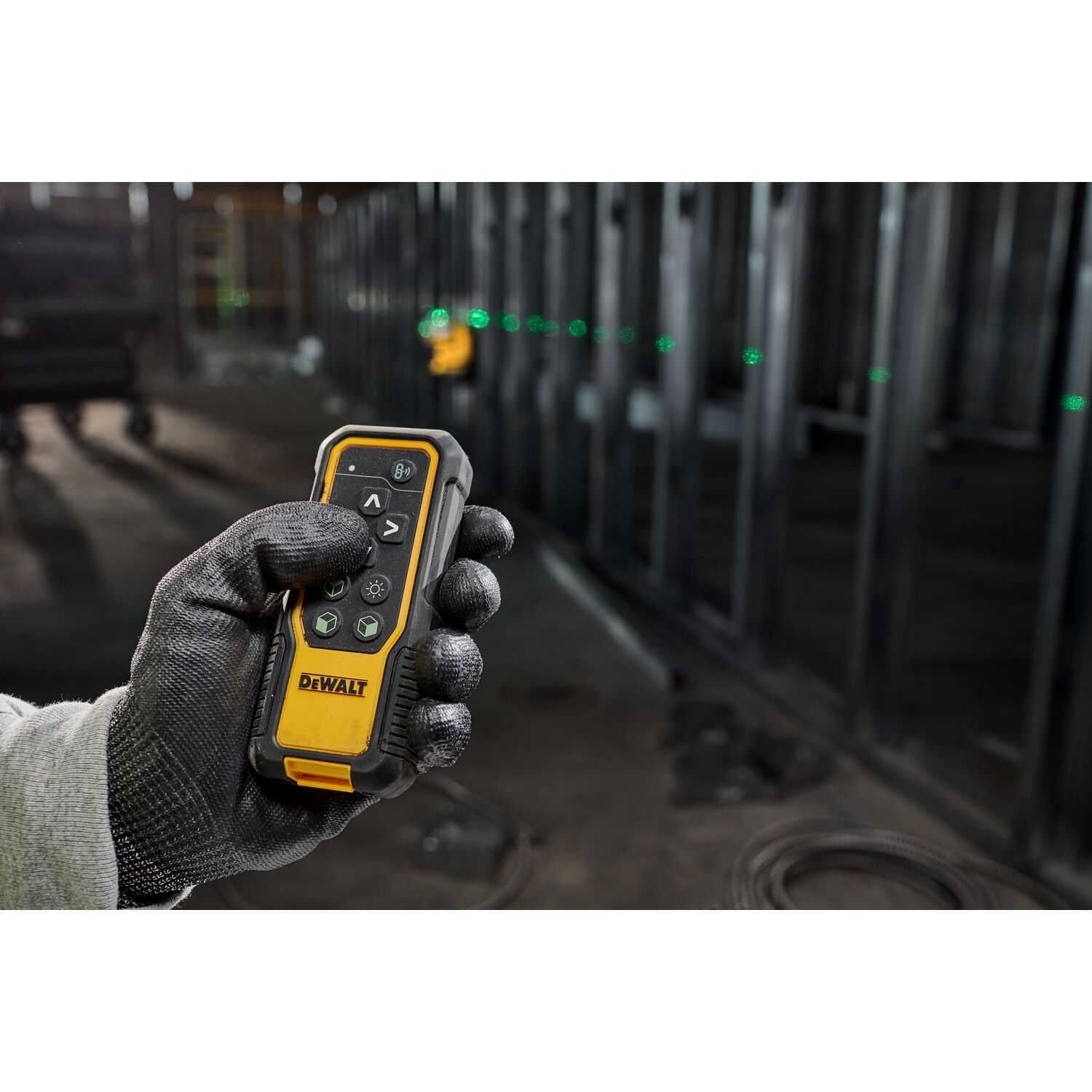 Лазерен нивелир DeWalt DCLE34035D1, 18V, 360°, зелен, с дистанционно