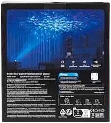 Нов Govee Проектор звездно небе и водни ефекти, 40 режима и бял шум