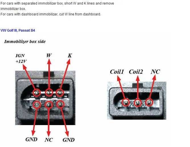 Емулатор за имобилайзер на WV Audi Seat Skoda