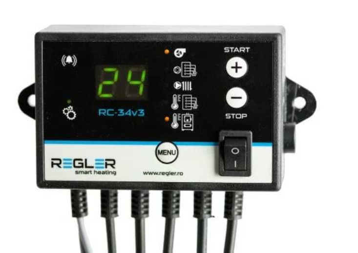 REGLER RC 34v3 puffer control pompă IC puffer ventilator opți termost