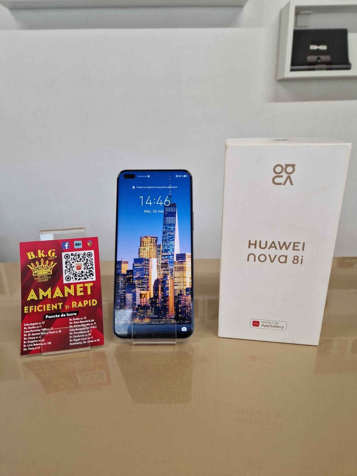 Huawei Nova 8i 128gb Amanet BKG