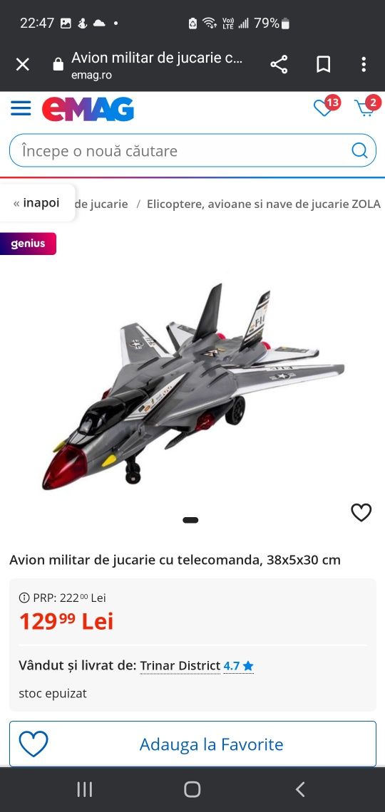 Avion cu telecomanda