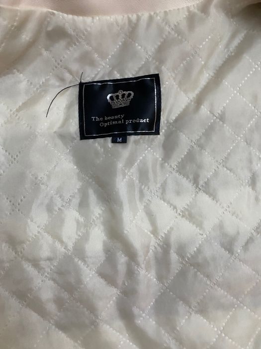 Елегантно палтенце 2 бр кафяво и бежово