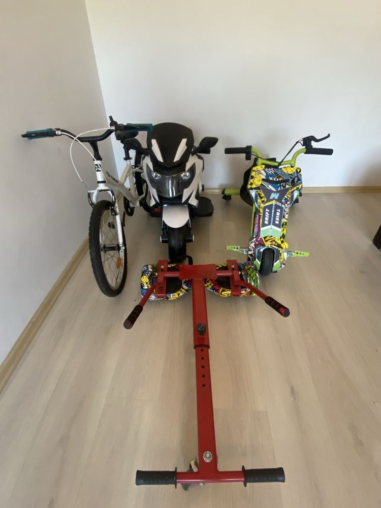 Bicicleta, Motocicleta, Tricicleta, Hoverboard