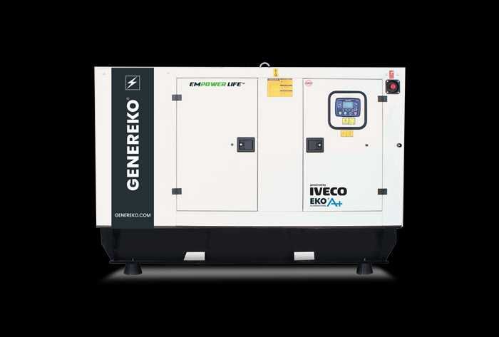 Generator diesel trifazat PERKINS GNK 25 kVA trifazat, isonorizat
