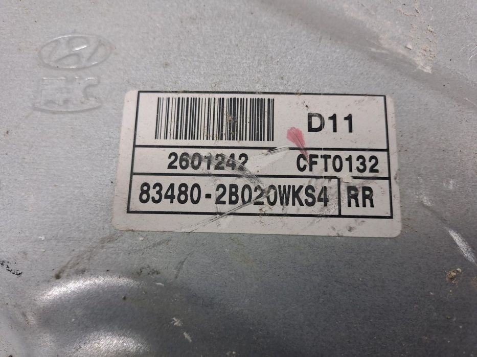 Macara geam dreapta spate 834802b020wks4 Hyundai Santa Fe CM  [din 20