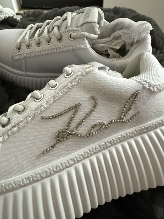 Чисто нови сникърси Karl Lagerfeld