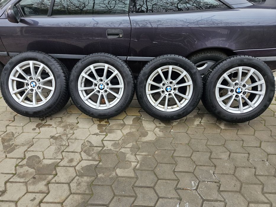 Set Jante Originale BMW + Cauciucuri Iarnă