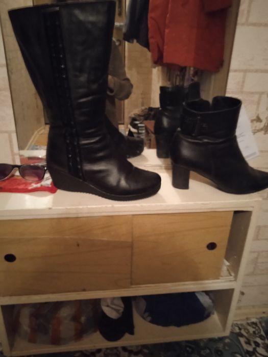 Сапоги женские зимние и осенние