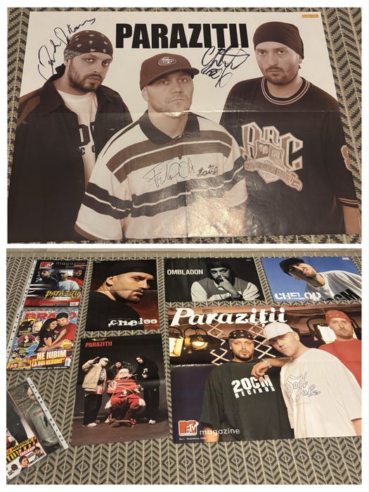 Parazitii - CD-uri, casete, Tricouri, Postere (toate originale)