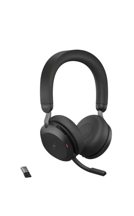 Casti jabra evolve2 75 duo cu stand