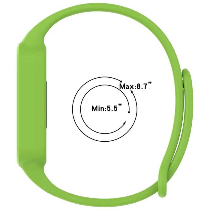 Силиконова каишка за Xiaomi Smart Band 9 active / Redmi Smart Band 3