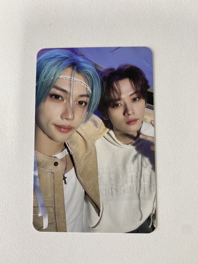 Photocard Stray kids Lee know si Felix Rock-Star