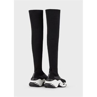 Дизайнерски дамски обувки Emporio Armani тип чорап