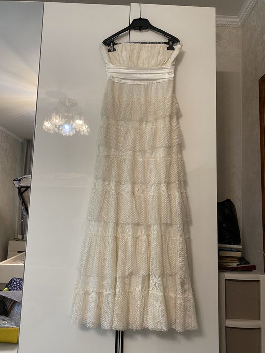 Нежное платье в пол с Балеро