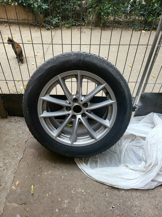 Jante Magneziu Originale BMW+ cauciucuri de iarna Nokian