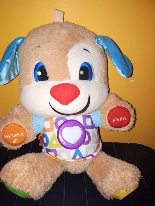 умното кученце образователна играчка фишър прайс