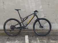 Bicicleta carbon MTB Rockrider XC 500 S