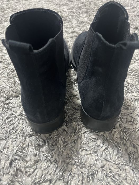 Ghete piele intoarsa marimea 37