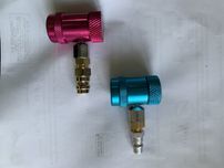 Set Cuple trecere cu robinet R1234yf la R134a ac freon clima noi tva
